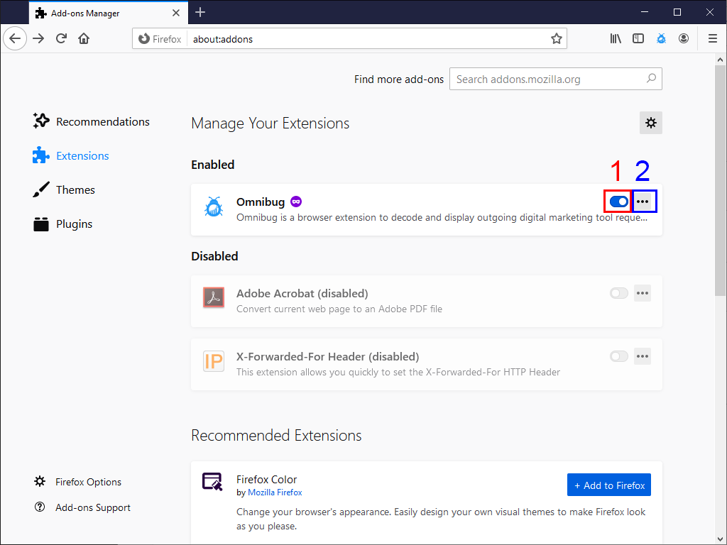 How To Use Omnibug In Firefox Omnibug